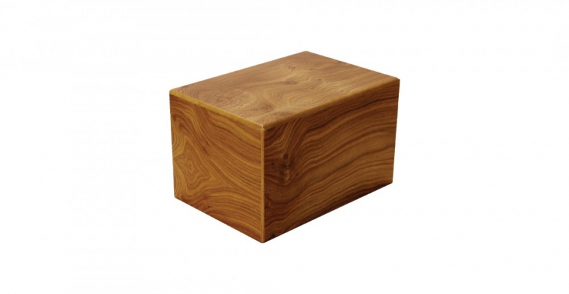 Bamboo Urn Natural